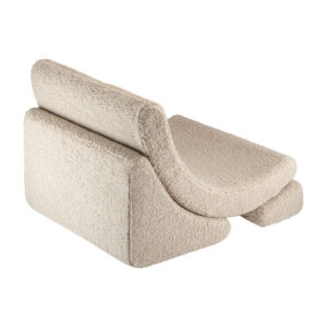 Moon Chair aus Plüsch-Teddy-Stoff – Bild 8