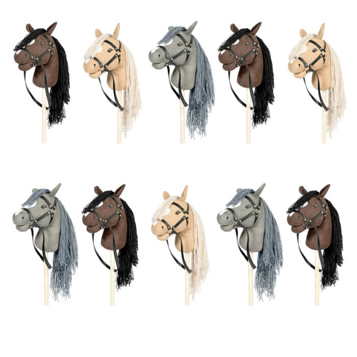 Hobby Horses mit offenem Mund (10er-Set) – Bild 1