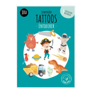 Kindertattoo Set "Entdecker"