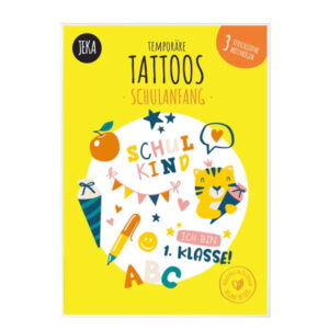 Kindertattoo Set "Schulanfang"