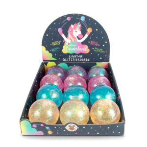 Light-up Glitzerkugel "Dreamland"
