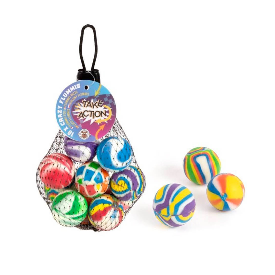 trendhaus_april_24_action_unicorn_dreamland22 Crazy Flummi 10er-Set "Take Action" – Bild 1