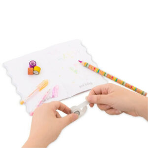 Regenbogen Glitzer-Tapes inklusive Abroller "Good Feelings" – Bild 3