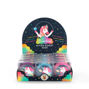 Glitzer Yoyo mit Licht "Dreamland" – Bild 2