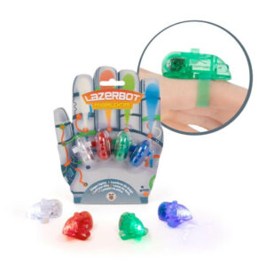 Fingerlichter "Lazerbot" (4er-Set)