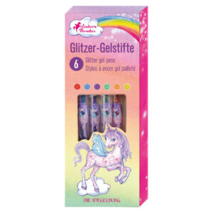 Glitzer Gelstifte "Einhorn-Paradies"