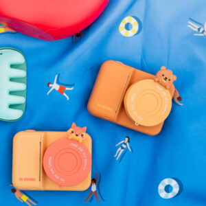 Bär Kinderkamera "Zoo Print" mit integriertem Thermodrucker – Bild 4