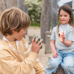 Walkie Talkie Set "Dino (pink & grün)" – Bild 17