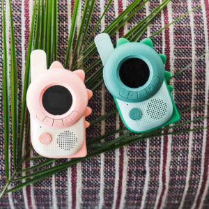 Walkie Talkie Set "Dino (pink & grün)" – Bild 19