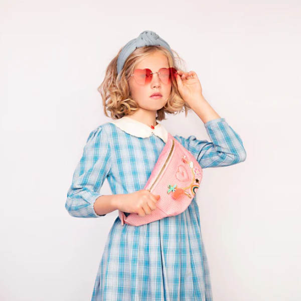 jeune_premier_06_242 Gürteltasche "Vichy Love Pink" – Bild 1