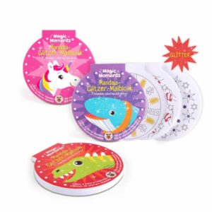 Mandala Glitzer Malblöcke "Magic Moments"