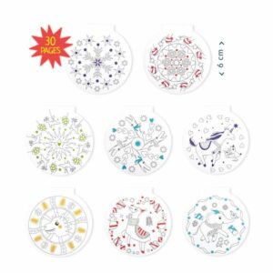 Mandala Glitzer Malblöcke "Magic Moments" – Bild 3