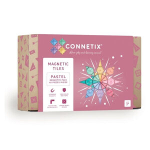 Magnetbausteine "Pastel Geometry Pack" (40 Teile)