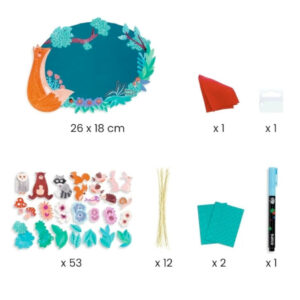 Bastel-Set Türschild "Wald" – Bild 2