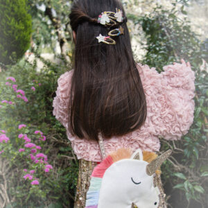 "Rainbow Unicorn" Haarspangen – Bild 6