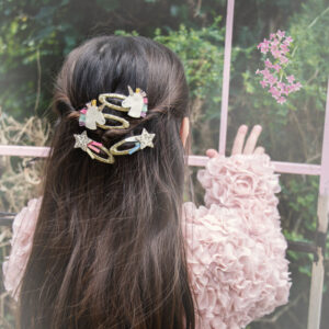 "Rainbow Unicorn" Haarspangen – Bild 4