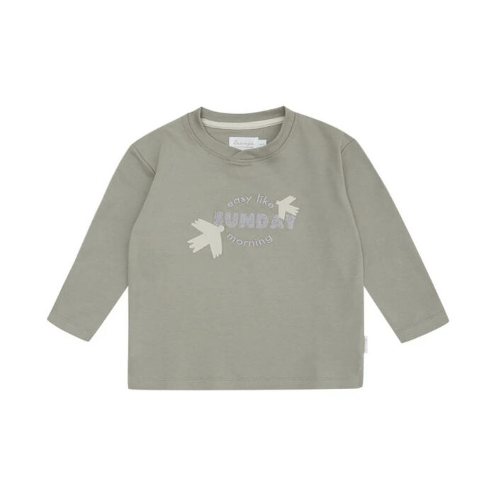 Longsleeve "Sunday Morning" (grün) – Bild 2