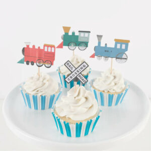 Zug Cupcake-Kit von Meri Meri