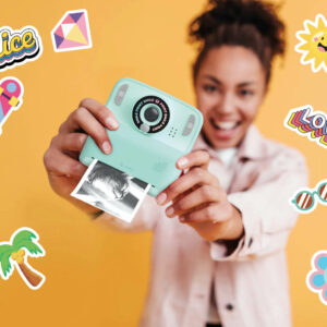 Kinderkamera "Pixiprint" (Türkis) – Bild 2