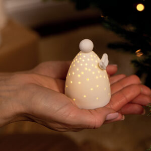 Mini LED Lichtengel "Punkte / Klein"