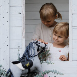 Mini-Pferd Lucky (grau)