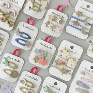 Bestickte Haarspangen Zauberhaft – Bild 3