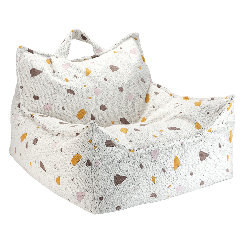 Terrazzo Marble Beanbag Chair W598734 Beanbag Chair aus der Terrazzo Kollektion – Bild 5