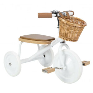 Vintage Trike Dreirad von Banwood (weiß)