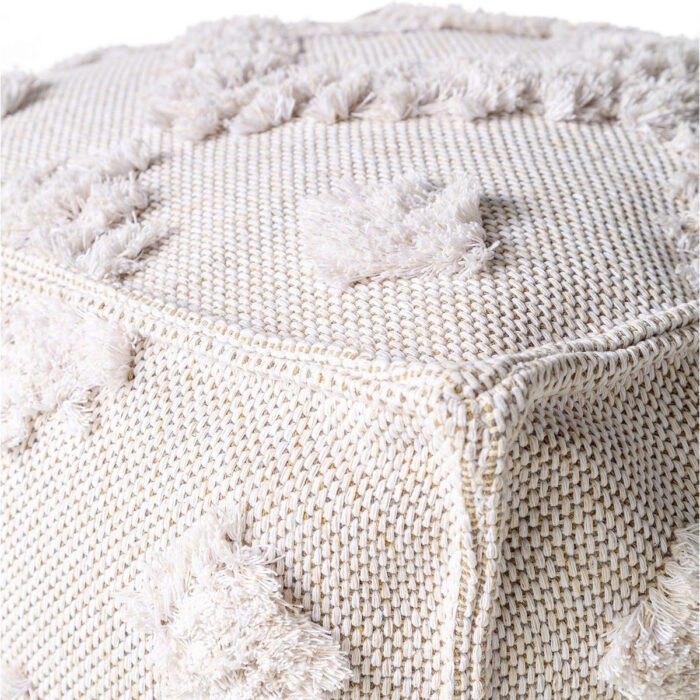 Sitzsack Pouf Samson Cream von benuta – Bild 3