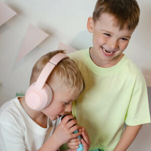 Kopfhörer mit Geräuschunterdrückung (rosa)