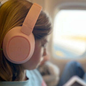 Kopfhörer mit Geräuschunterdrückung (rosa) – Bild 4