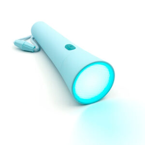 Dimmbare Farbwechsel Taschenlampe (blau)
