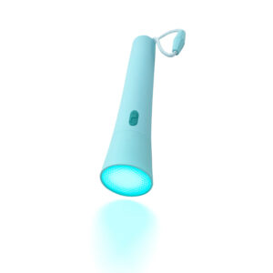 Dimmbare Farbwechsel Taschenlampe (blau) – Bild 2