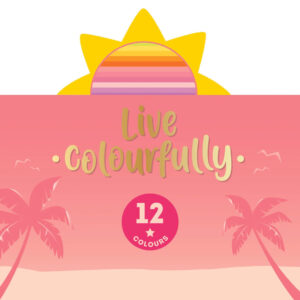 Buntstifte 12er Set Live colourfully (verschiedene Farbpaletten) – Bild 16