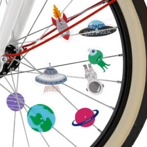 Dekoration Set für Fahrrad Speichen (verschiedene Motive) – Bild 6