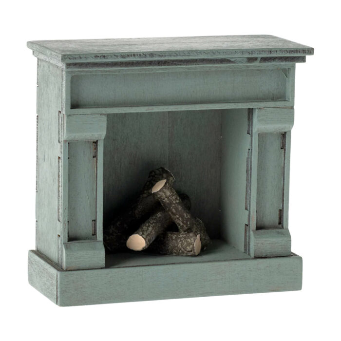 Kamin, Maus von Maileg (blau) – Bild 4