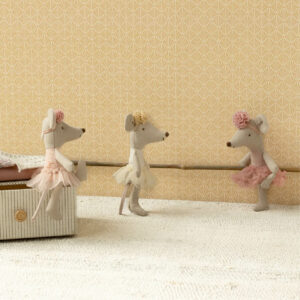 Ballerina Maus, Kleine Schwester (cremefarben) von Maileg – Bild 2