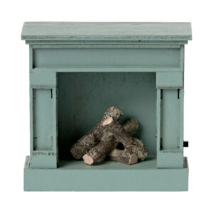 Kamin, Maus von Maileg (blau) – Bild 2