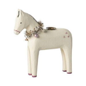 Kerzenhalter aus Holz, Kleines Pferd von Maileg – Bild 2