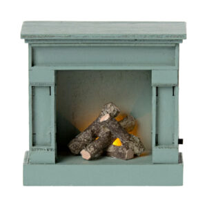 Kamin, Maus von Maileg (blau) – Bild 3
