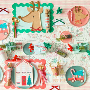 Servietten Fahrendes Rentier von Meri Meri