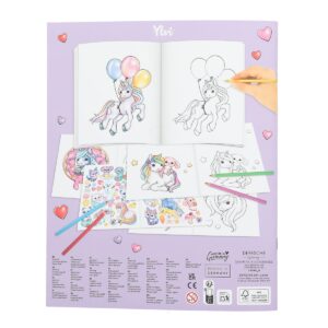 Malbuch Ylvi Create your Unicorn – Bild 4