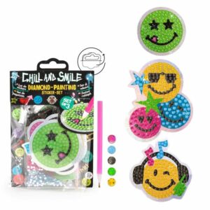 Chill and Smile Sticker-Set Diamond Painting