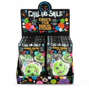 Chill and Smile Sticker-Set Diamond Painting – Bild 2