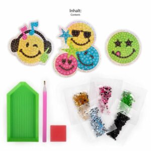 Chill and Smile Sticker-Set Diamond Painting – Bild 3