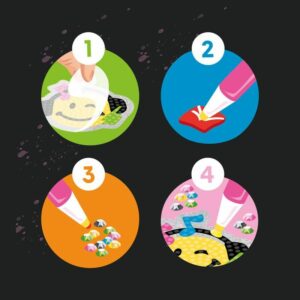 Chill and Smile Sticker-Set Diamond Painting – Bild 4