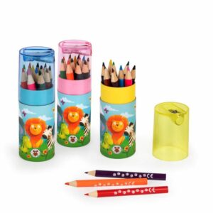 Buntstift Set mit Spitzer (13-teilig)