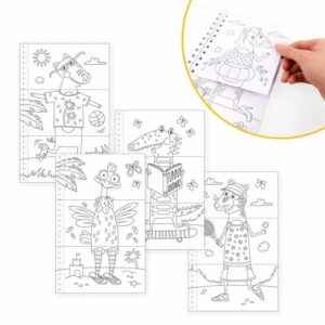 Malbuch Tiermix – Bild 3