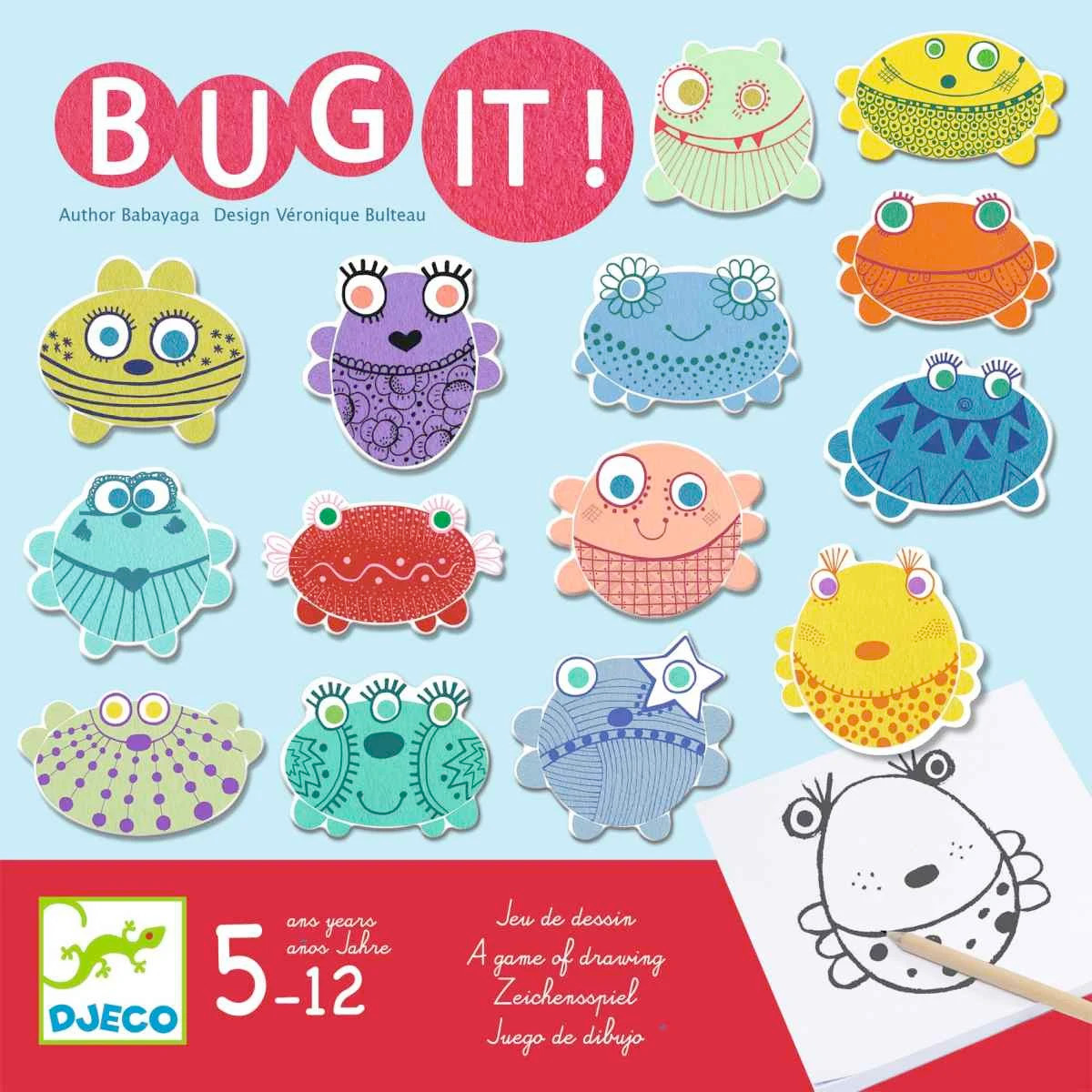 djeco_Oktober_2410 Zeichenspiel Bug'it – Bild 1