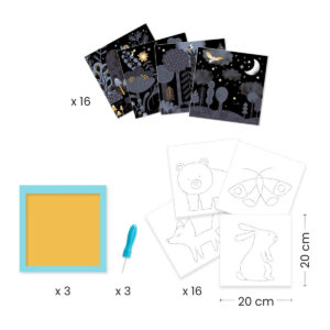 Bastel Set zum Prickeln von DJECO – Bild 3